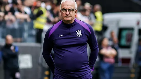 Dorival Jr. tecnico do Corinthians durante partida contra o Ceara no estadio Arena Corinthians pelo campeonato Brasileiro A 2025. Foto: Fabio Giannelli/AGIF