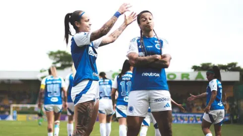 Byanca Brasil na final do Mineiro. Foto: Gustavo Martins/Cruzeiro