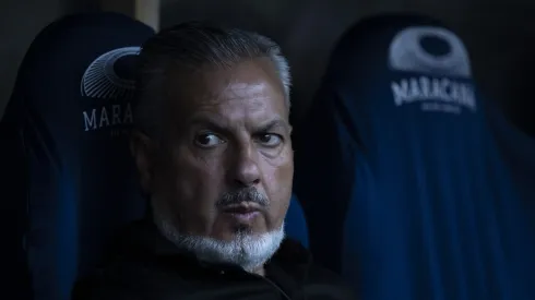 RJ – RIO DE JANEIRO – 22/02/2025 – CARIOCA 2025, FLAMENGO X MARICA – Jose Boto diretor de futebol do Flamengo antes da partida contra o Marica no estadio Maracana pelo campeonato Carioca 2025.