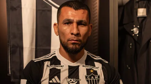 Júnior Alonso retornou ao Atlético Mineiro em julho de 2024 após atuar no futebol russo – Foto: Pedro Souza / Atlético