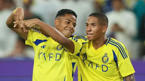 Wesley, atacante do Al-Nassr, ex-Corinthians – Foto: Yasser Bakhsh/Getty Images