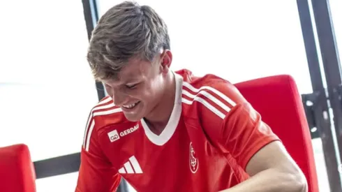 Fabrício Prado, atacante do Internacional em partida pelo campeonato brasileiro (Foto: Reprodução / Instagram Pessoal)