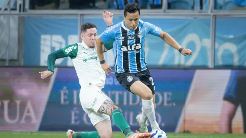 Aníbal Moreno foi um dos piores em campo pelo Palmeiras contra o Grêmio