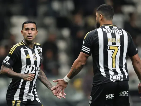 Hulk, Dudu e Scarpa decidem não dar entrevista após empate do Atlético-MG contra o Flamengo