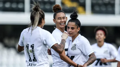 Santos briga por vaga na final da Copa Paulista Feminina – Foto: Reinaldo Campos/Santos F.C