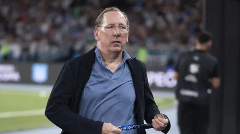 RJ – RIO DE JANEIRO – 27/02/2025 – RECOPA SUL-AMERICANA 2025, BOTAFOGO X RACING – John Textor dono da saf do Botafogo apos a partida contra o Racing no estadio Engenhao pelo campeonato Recopa Sul-americana 2025. Foto: Jorge Rodrigues/AGIF