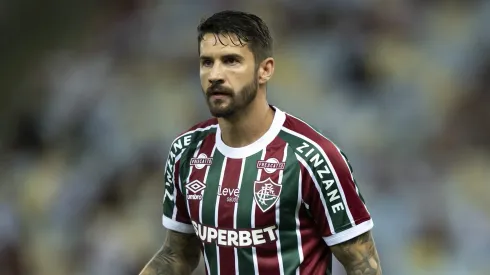 Everaldo jogador do Fluminense durante partida contra o Volta Redonda no estadio Maracana pelo campeonato Carioca 2025. Foto: Jorge Rodrigues/AGIF