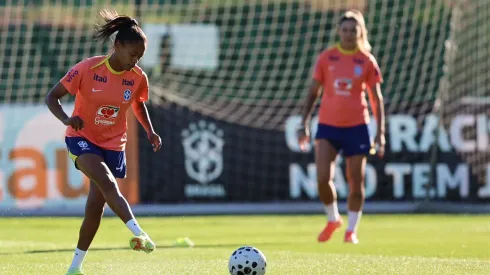 Ary Borges com a Seleção. Foto: Lívia Villas Boas/CBF