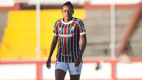 Tatá, jogadora tricolor. Foto: Reprodução/Redes Sociais