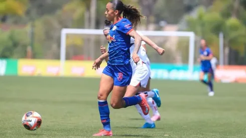 Brenda atuando pelo Bragantino. Foto: Fernando Roberto/RB Bragantino