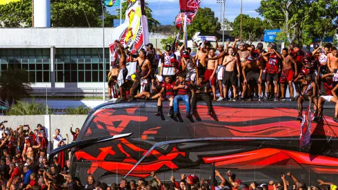 Jornal internacional se impressiona com torcida do Flamengo. Foto: MARIANA SÁ/FLAMENGO