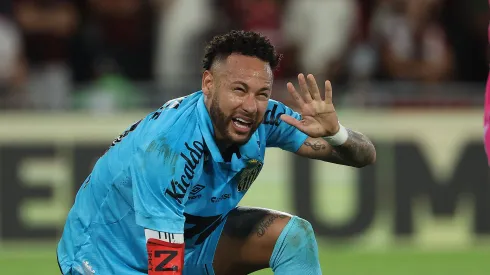Ney durante o revés diante do Mengão