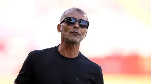 Romário durante evento em Barcelona