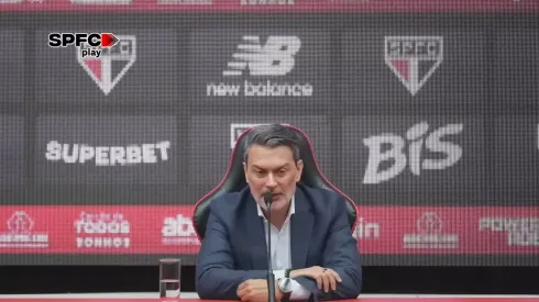 Rui Costa, diretor executivo do São Paulo – Foto: Reprodução/Spfc Play