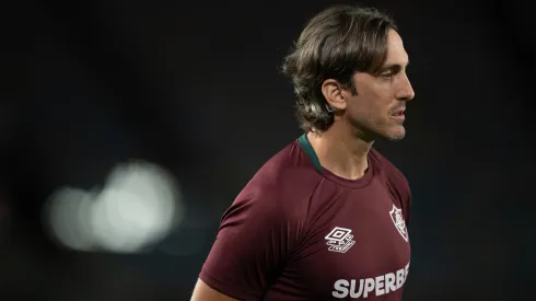Luis Zubeldia, técnico do Fluminense, durante partida contra o São Paulo no estadio Maracana pelo campeonato Brasileiro A 2025. Foto: Jorge Rodrigues/AGIF