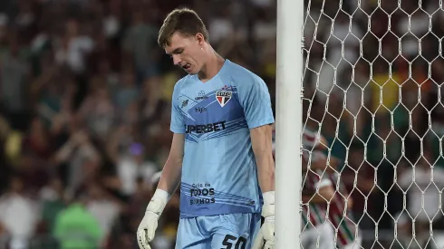 Goleiro do São Paulo lamenta mais um gol sofrido. Foto: Wagner Meier/Getty Images