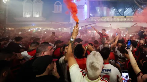 Torcida do Flamengo – Foto: Hector Vivas/Getty Images