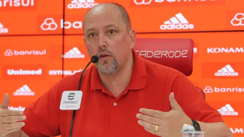 Alessandro Barcellos desabafou após a goleada sofrida pelo Internacional. Foto Ricardo Duarte/Internacional