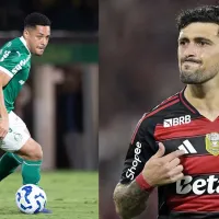 Roque x Arrascaeta dominam os números e dividem o protagonismo da final entre Palmeiras x Flamengo
