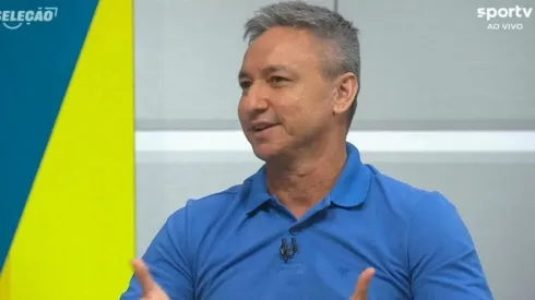 Paulo Nunes, comentarista do Sport TV no programa Seleção (Foto: Reprodução / Sport TV)