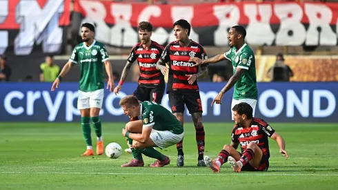 Palmeiras x Flamengo. Foto: Rodrigo Valle/Getty Images