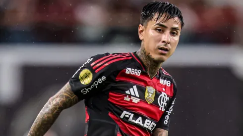 Pulgar em ação pelo Flamengo – Foto: Fernando Torres/AGIF