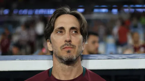 Zuba durante partida entre Flu x Juventude