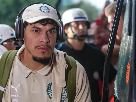 Abalado com o vice, Gustavo Gómez vai embora de CT do Palmeiras a pé