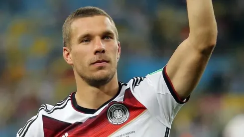 Podolski em ação pela seleção alemã – Foto: Fernando Soutello/AGIF