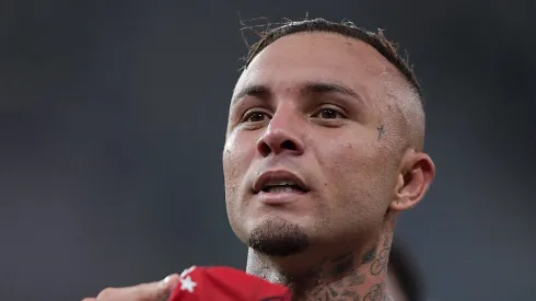 Cebolinha em campo pelo Flamengo.