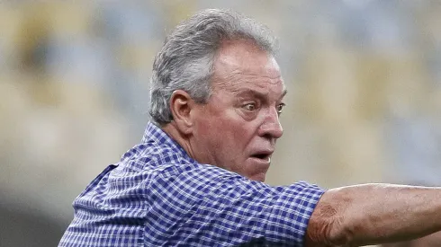 Abel Braga, técnico do Internacional atuando pelo Fluminense (Foto: Buda Mendes/Getty Images)