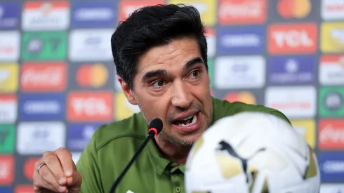 Abel durante a coletiva para final da Copa Libertadores. Photo by Buda Mendes/Getty Images