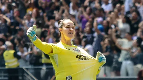 Nicole, goleira do Corinthians. Foto: Lucas Gabriel Cardoso/AGIF