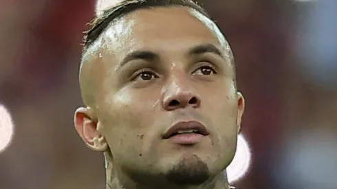 Everton Cebolinha, atacante do Flamengo em partida pelo campeonato brasileiro (Foto: Wagner Meier/Getty Images)