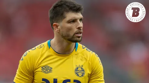 O goleiro Tiago Volpi participou de uma conversa exclusiva com o jornalista Diego Torbes para o Bolavip Brasil. Foto: Liamara Polli/AGIF