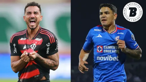 Danilo e Gabriel Fernandez se enfrentaram em jogo pelo Intercontinental. Fotos: Hector Vivas/Getty Images e Agustin Cuevas/Getty Images