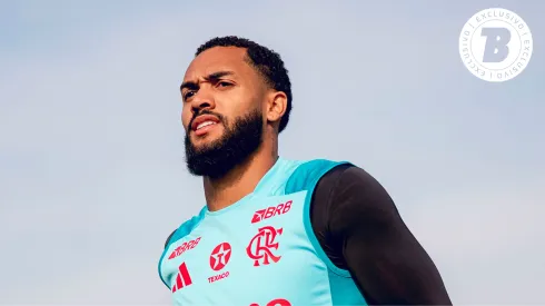 Juninho durante treinamento no CT Ninho do Urubu