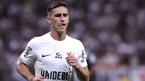 SP – SAO PAULO – 25/02/2024 – PAULISTA 2024, CORINTHIANS X PONTE PRETA – Matias Rojas jogador do Corinthians durante partida contra o Ponte Preta no estadio Arena Corinthians pelo campeonato Paulista 2024. Foto: Marcello Zambrana/AGIF