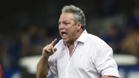 Abel Braga, técnico do Internacional em partida pelo campeonato brasileiro (Foto: Pedro Vilela/Getty Images)
