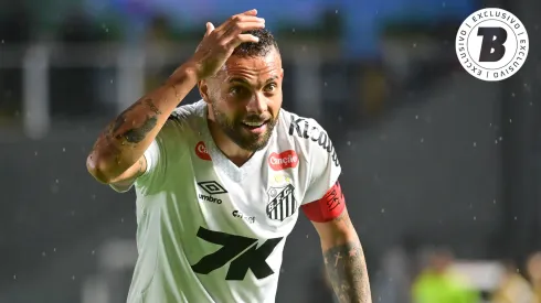 Guilherme em campo pelo Santos. Foto: Jota Erre/AGIF