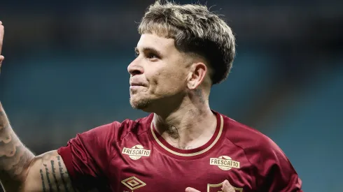 Soteldo marcou gol polêmico contra o Grêmio. Foto: Lucas Merçon/Fluminense FC