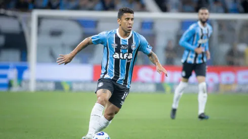 RS – PORTO ALEGRE – 25/11/2025 – BRASILEIRO A 2025, GREMIO X PALMEIRAS – Marcos Rocha jogador do Gremio durante partida contra o Palmeiras no estadio Arena do Gremio pelo campeonato Brasileiro A 2025. Foto: Maxi Franzoi/AGIF