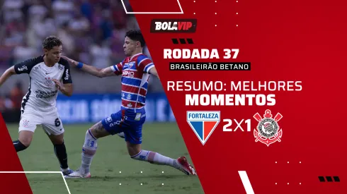 Fortaleza 2 x 1 Corinthians. Foto: Baggio Rodrigues/AGIF