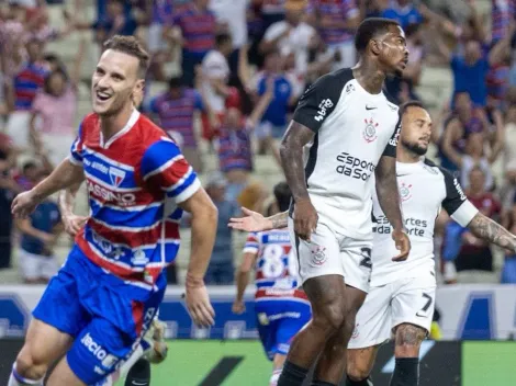 Corinthians esbarra em pontaria e falha de Cacá marca derrota para o Fortaleza