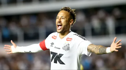 Neymar, atacante do Santos