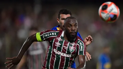 RJ – RIO DE JANEIRO – 12/01/2025 – CARIOCA 2025, FLUMINENSE X SAMPAIO CORREA – Manoel jogador do Fluminense durante partida contra o Sampaio Correa no estadio Moca Bonita pelo campeonato Carioca 2025. Foto: Thiago Ribeiro/AGIF