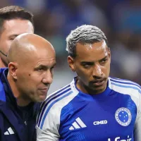 Fabrício Bruno, Leonardo Jardim e William estão pendurados no Cruzeiro e podem ser desfalques contra o Santos