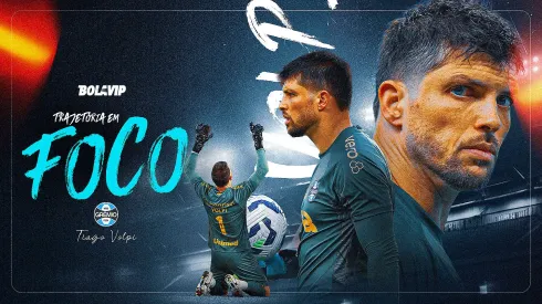 Tiago Volpi a trajetória do goleiro-artilheiro— Foto Liamara Poll – Maxi Franzoi – Thiago RibeiroAGIF