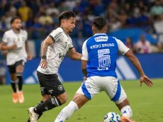 Botafogo mostra força de reação e busca empate contra Cruzeiro