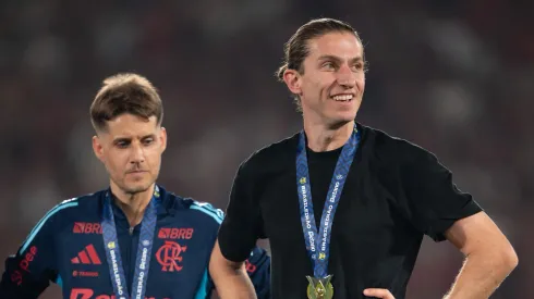 RJ – RIO DE JANEIRO – 03/12/2025 – BRASILEIRO A 2025, FLAMENGO X CEARA – Filipe Luis tecnico do Flamengo apos partida contra o Ceara no estadio Maracana pelo campeonato Brasileiro A 2025. Foto: Jorge Rodrigues/AGIF